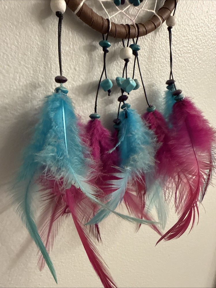 14” Dream Catcher Boho Wall Hanging Decor