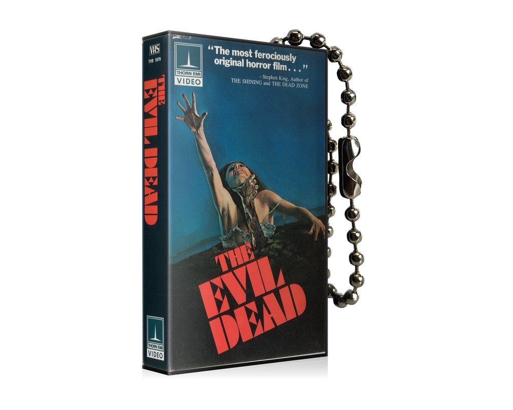 The Evil Dead VHS Keychain