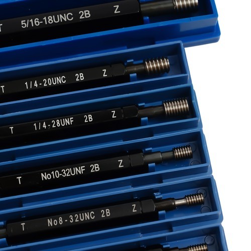 10Pcs -Precision Double End Thread Plug Detection Gauge American Thread Bore