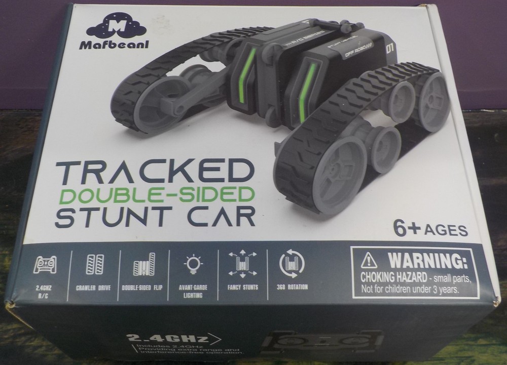 Mafbeanl Tracked Double Sided Stunt Car