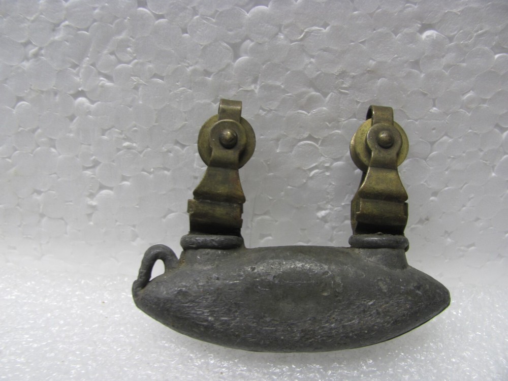 Nice Pre-Owned Lead Trolley Weight with Brass Rollers