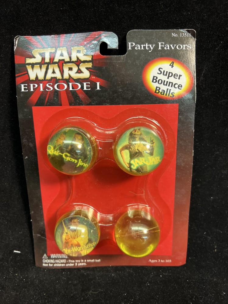 STAR WARS EP. I THE PHANTOM MENACE BOUNCING BALLS MIP