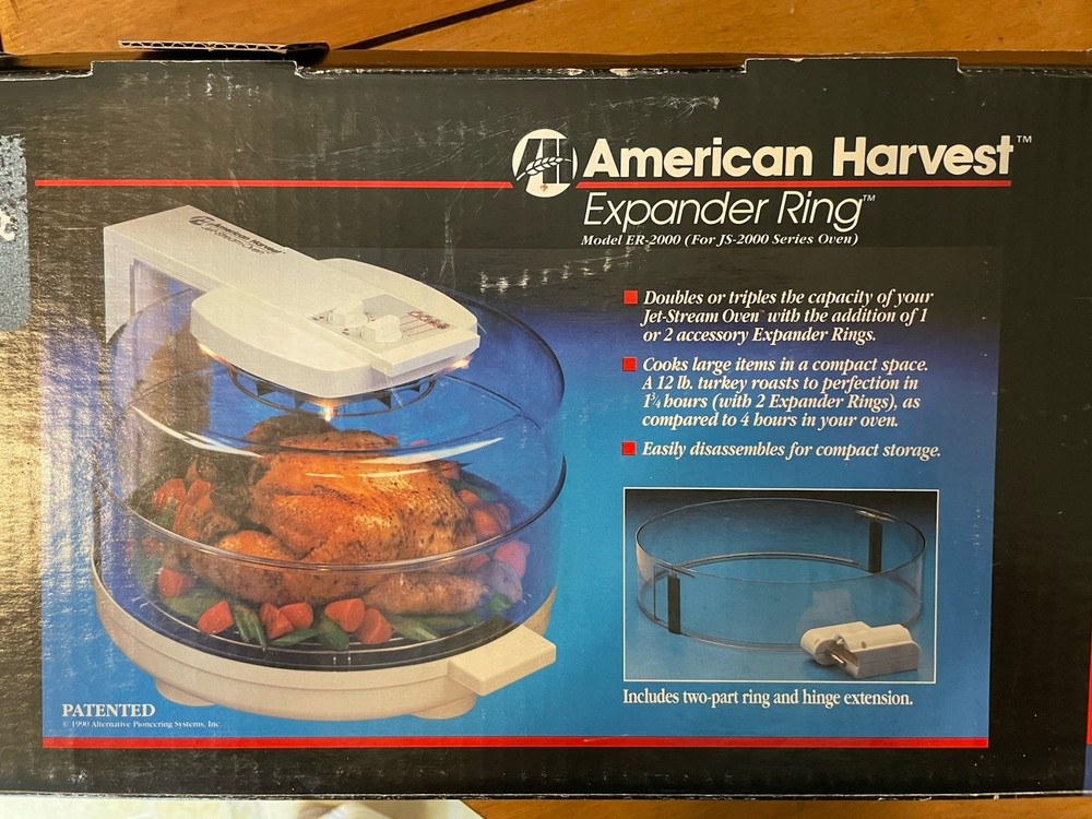 American Harvest Jet Stream Oven Expander Ring Hinge ER-2000  ~ For JS-2000 Oven