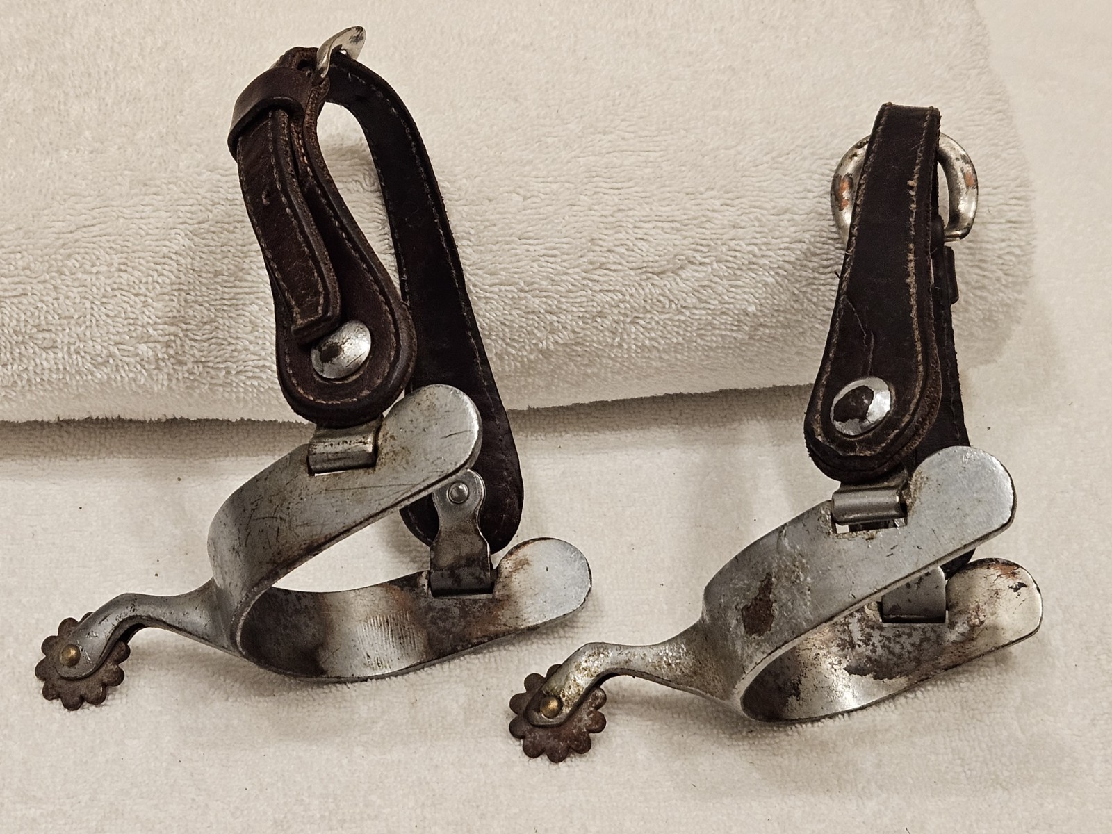 Vintage EF Blanchard No 2 Style Spurs Cowboy Western