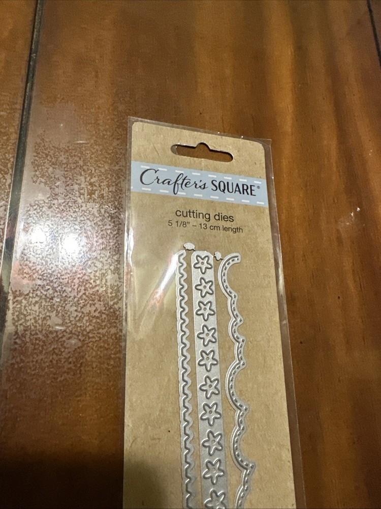 Crafter’s Square Border Cutting Dies Stars 3 PCs