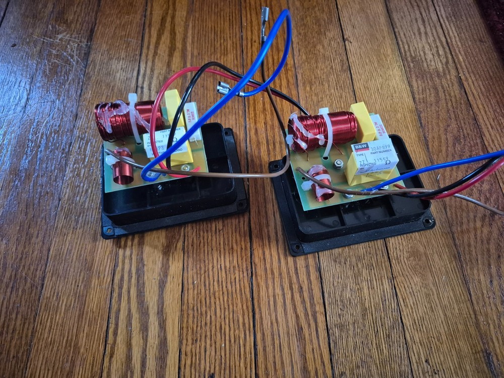 2 B&W DM601 S2 CROSSOVER NETWORKS...COMPLETE