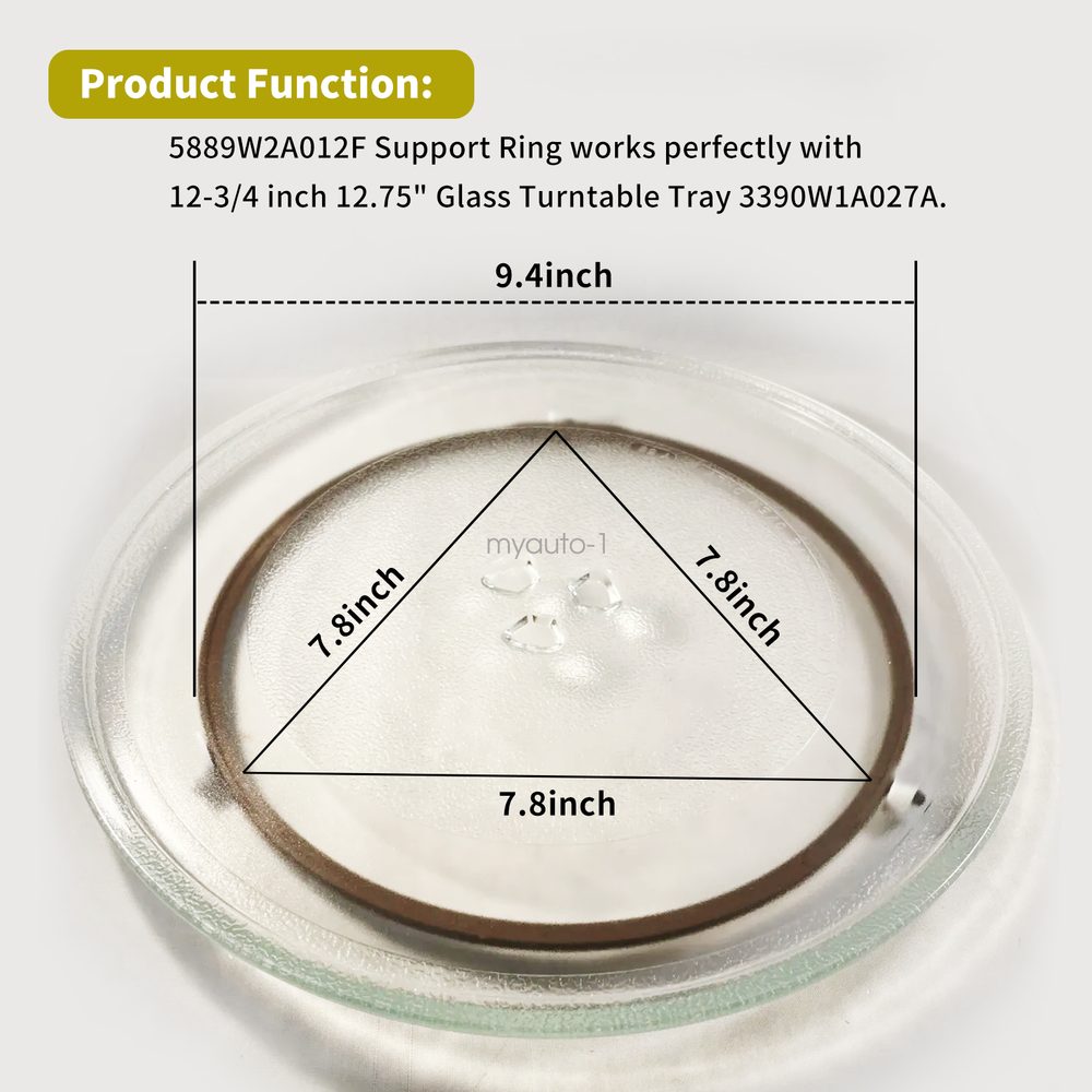 5889W2A012F Microwave Oven Rotating Support Ring For Kenmore & LG