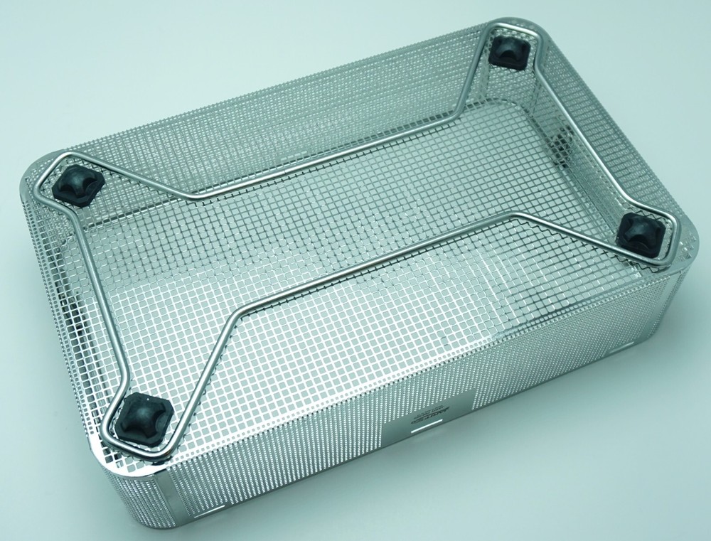 Jarit #750-202 Sterilization Container System Instrument Tray Basket Stainless
