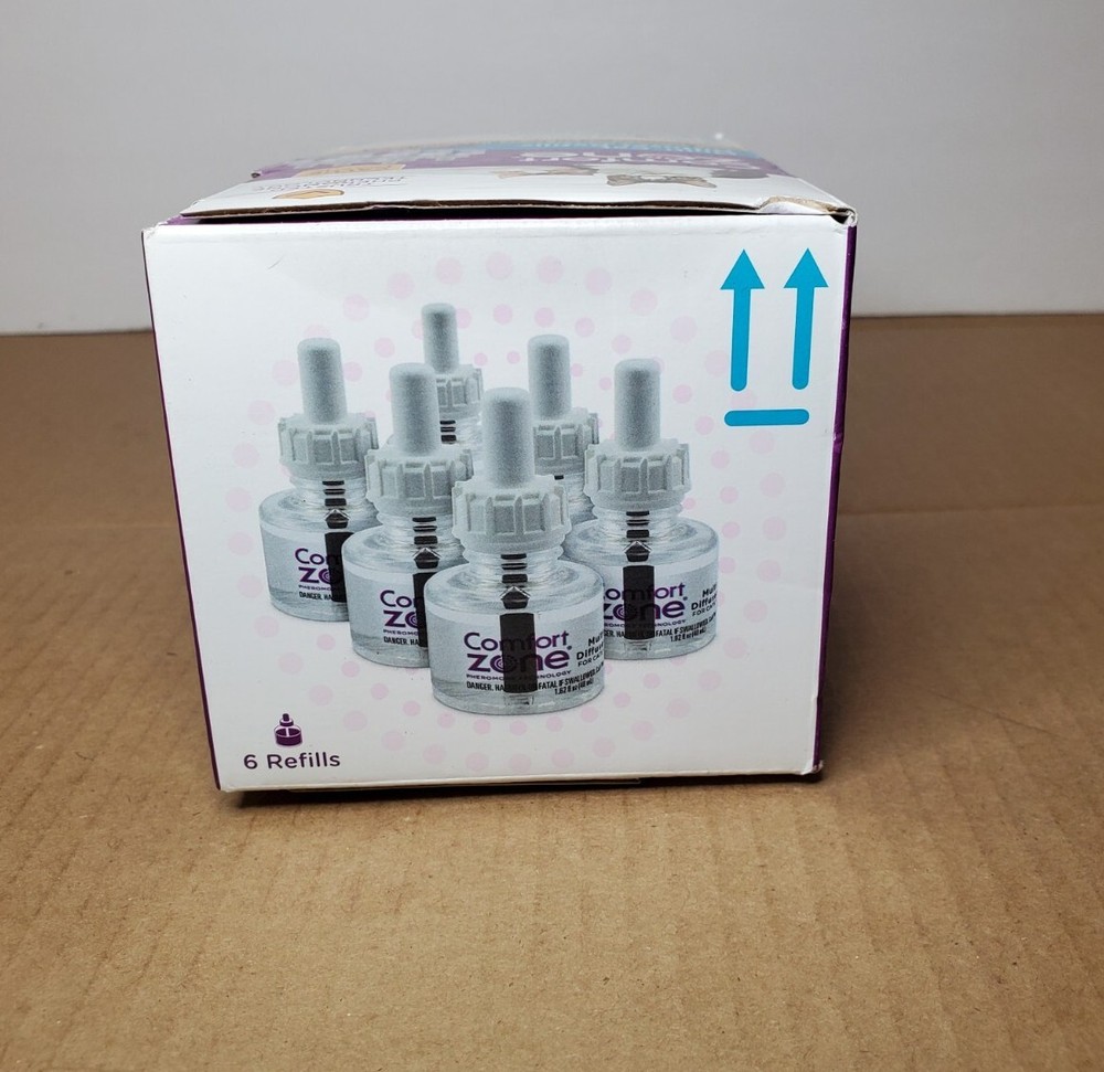 Comfort Zone MultiCat Calming Diffuser Refill for Cat Calming - 4 Pack (READ!)