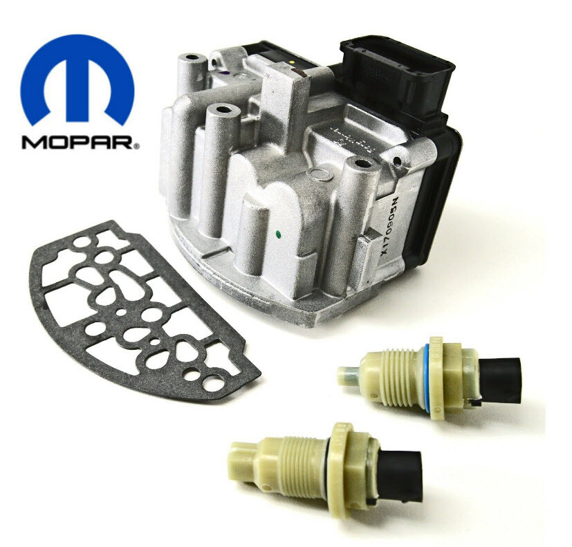 A604 41TE Transmission Shift Solenoid + Input Output & Speed Sensors OEM Mopar