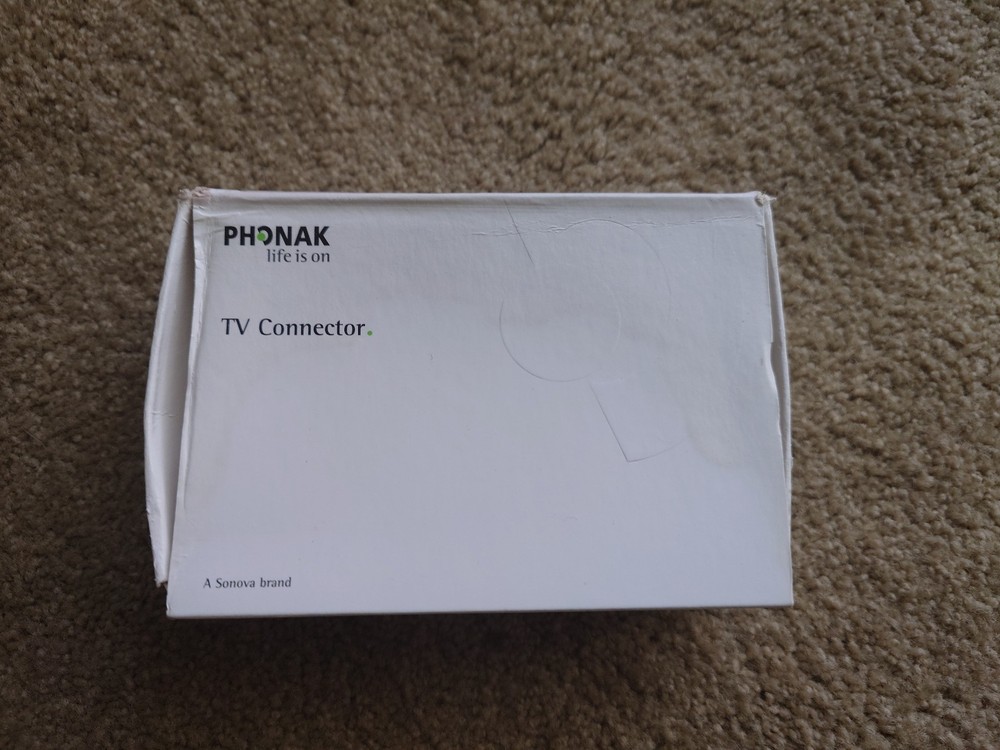 PHONAK TV CONNECTOR Dolby Digital Version With Optical USB Cables New in Box