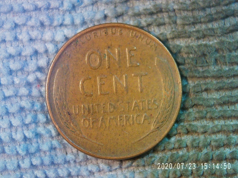 1955 d penny error