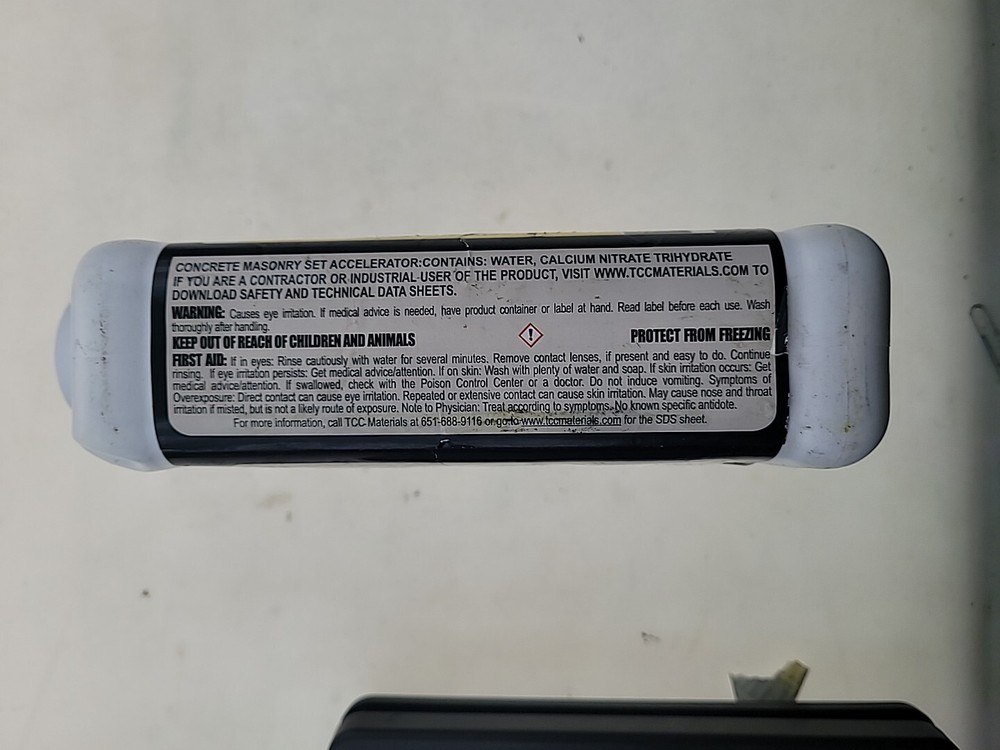 Tcc Materials Concrete Set Accelerator 1QT