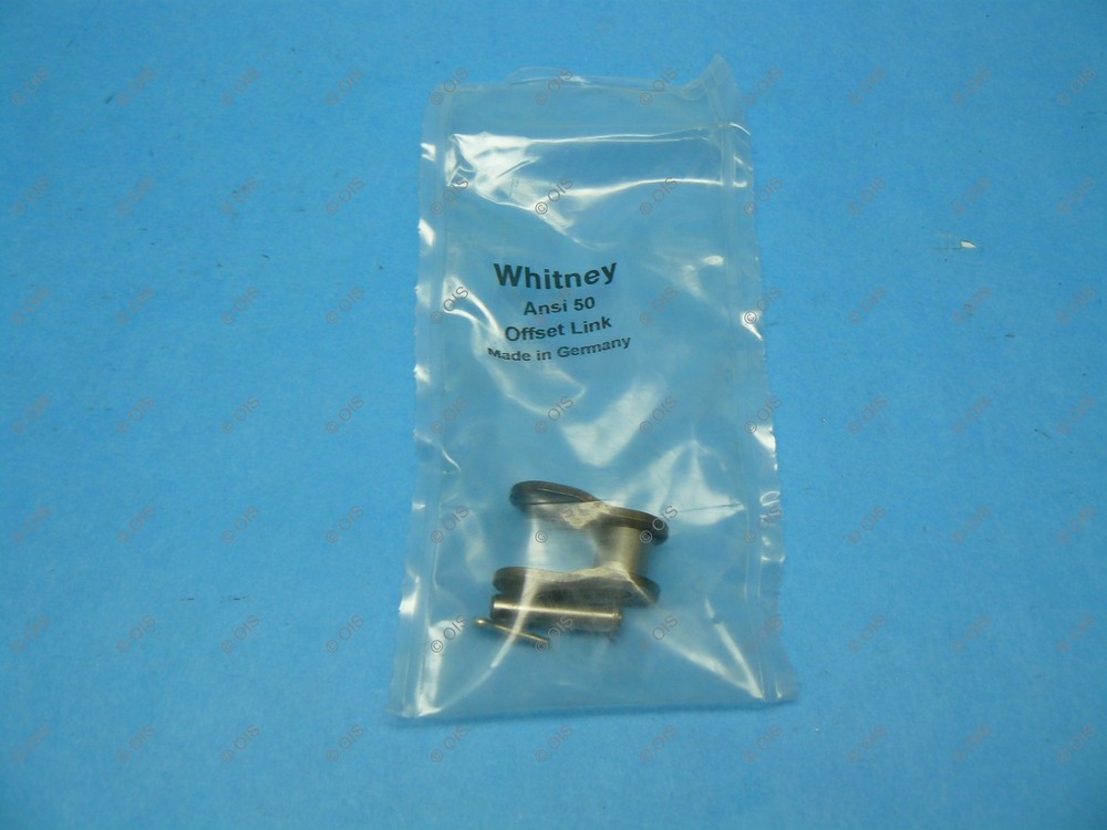 Whitney ANSI 50 O/L Master Offset Link Chain Cottered New