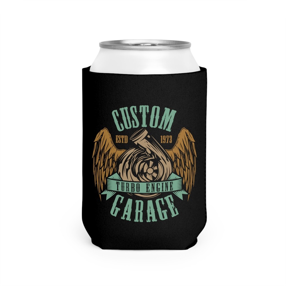 Custom Turbo Engine Garage - Can Cooler Sleeve