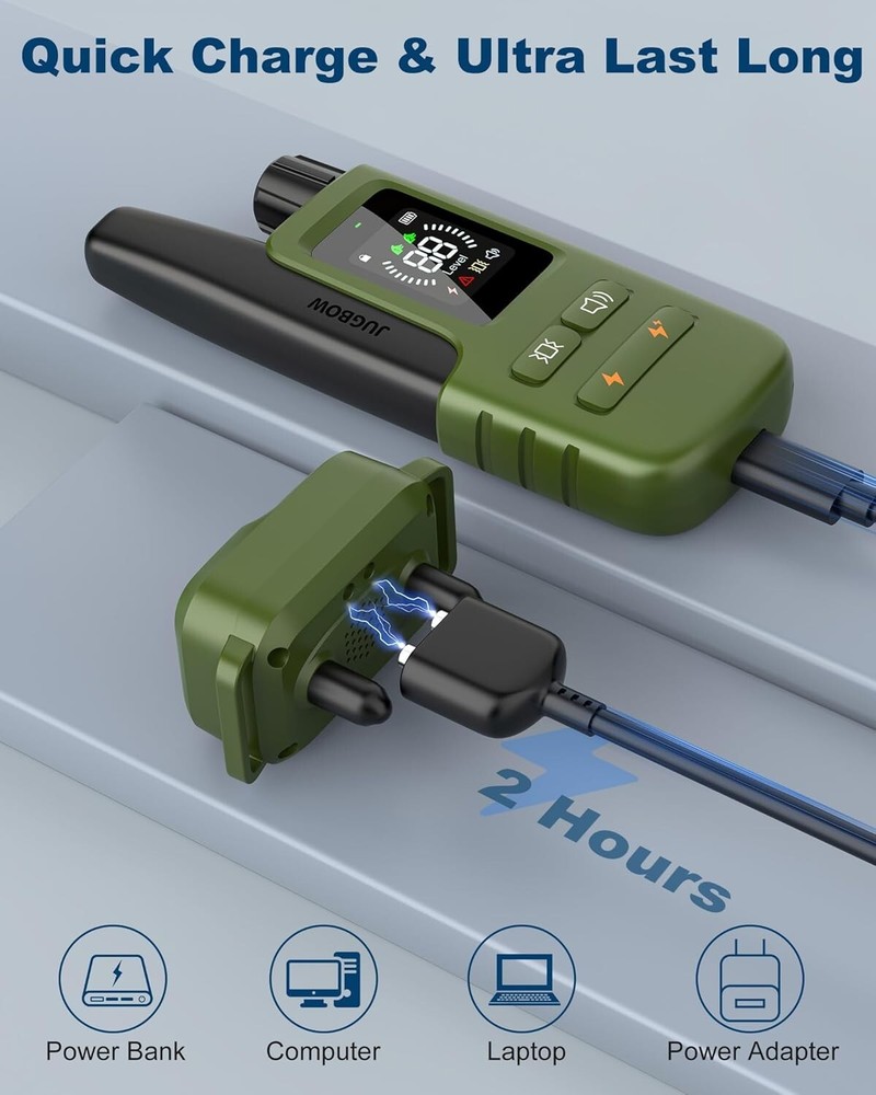 Humane Dog Shock Collar – 4 Modes & 4200FT Range for Indoor/Outdoor Training