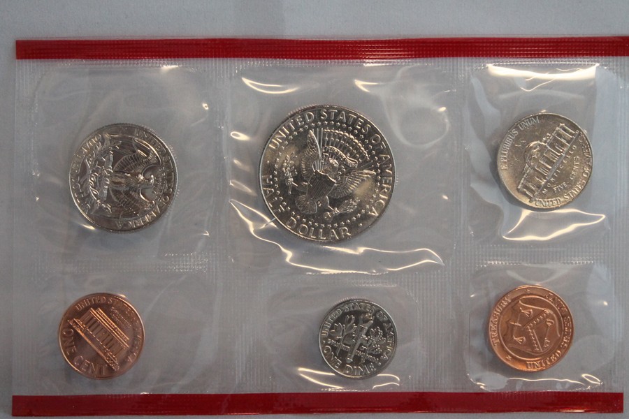 1998 US Mint Set P&D (OGP) BU 10 Coins