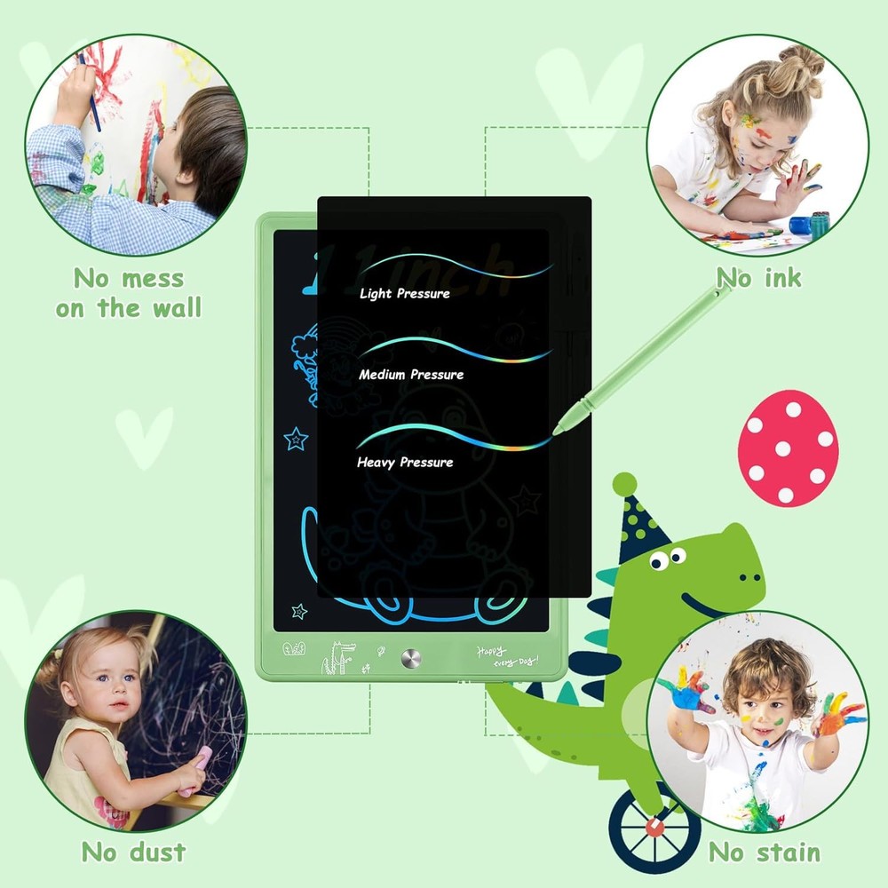 Cimetech 2 Pack 8.5" LCD Writing Tablet Kids Drawing Pad Doodle Board
