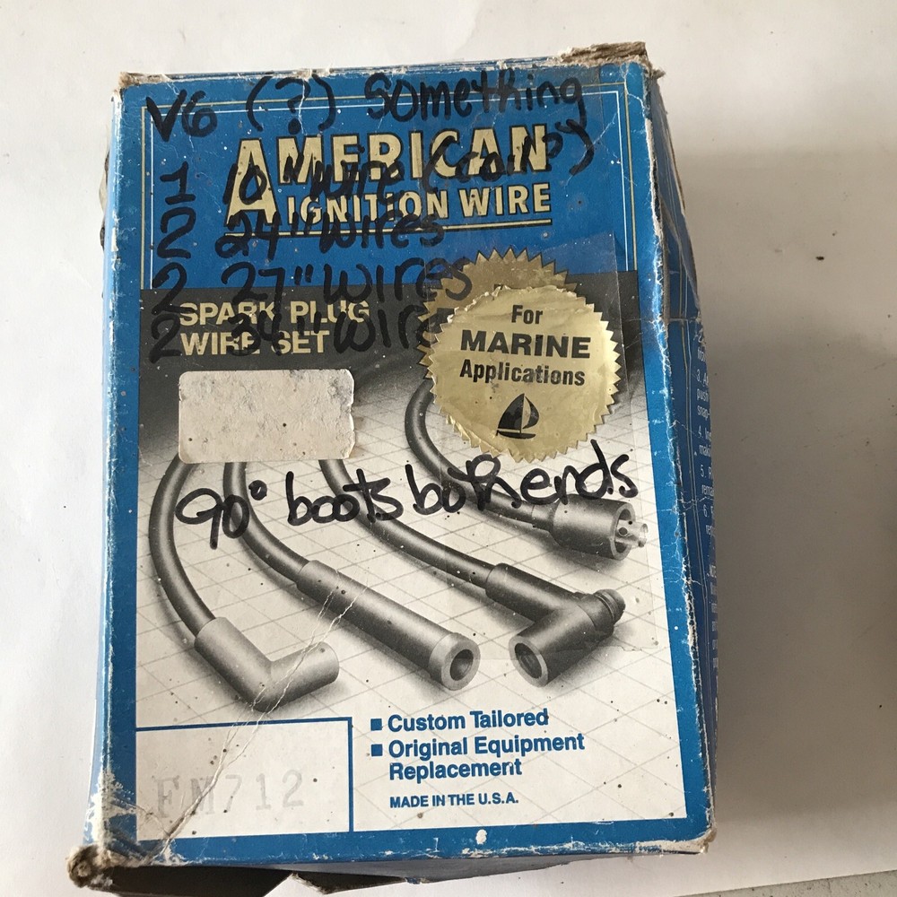 American Ignition Wire FM712 Spark Plug Wire Set High Temp Silicon