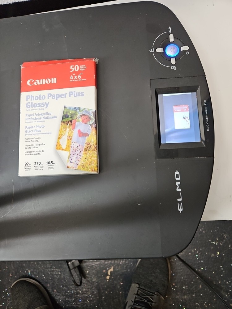 Elmo Digital Visual Presenter P30S Document Camera Black