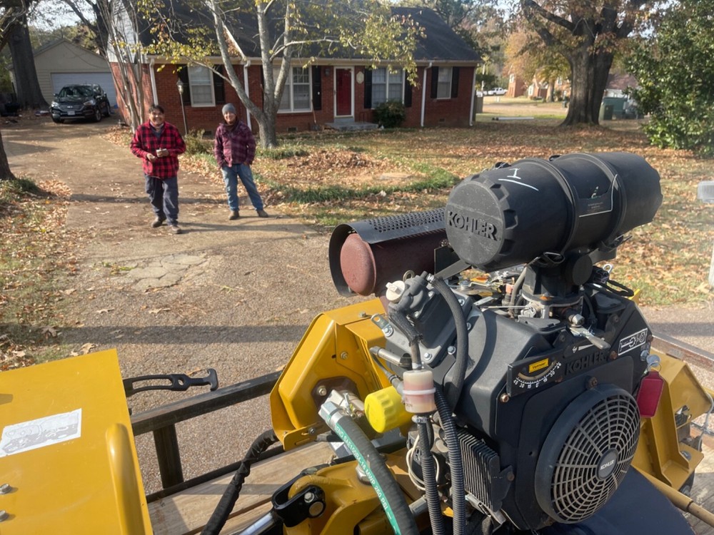 Stump grinder vermeer