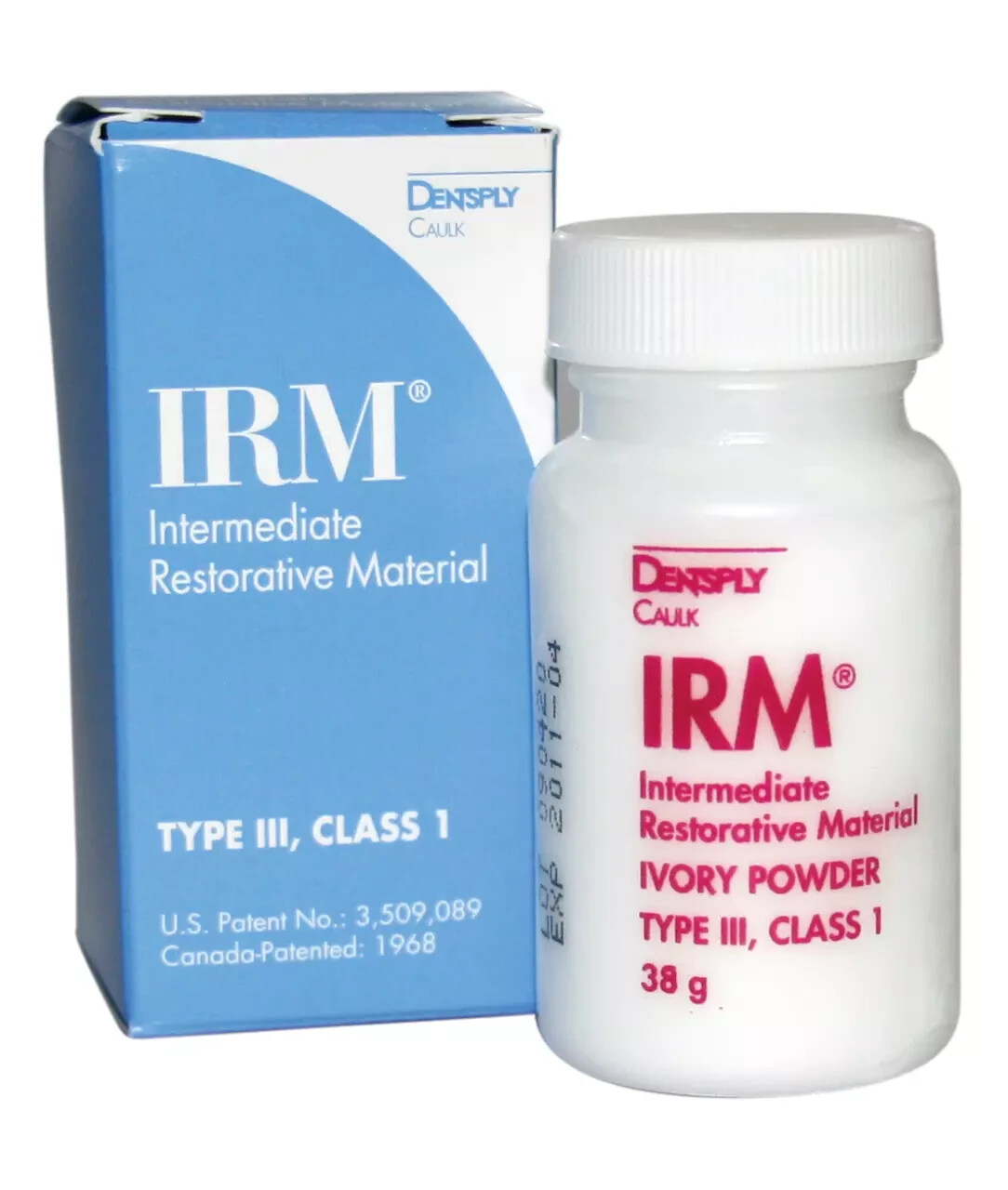 Dentsply IRM Kit Powder 38g + liquid 14mL Standard Package (Ivory)