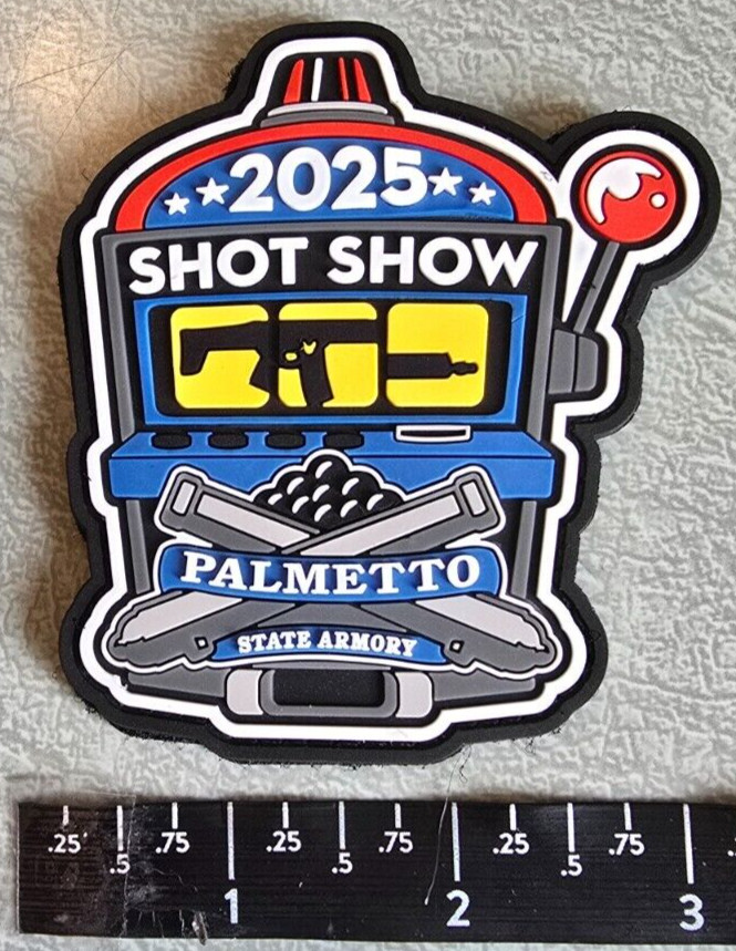 Palmetto State Armory PSA PVC Rubber Hook Loop Morale Patch Shot Show 2025