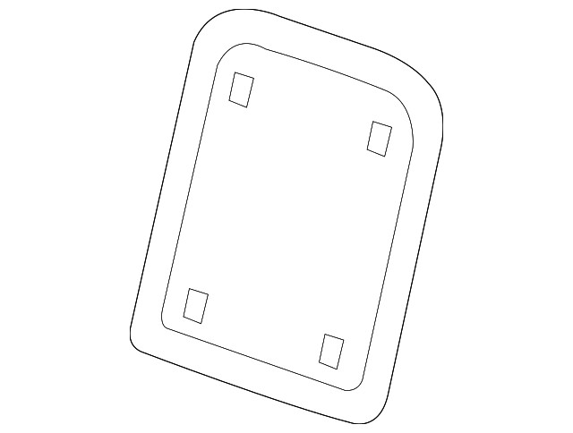 Genuine Nissan Seat Back Panel 88716-EA502