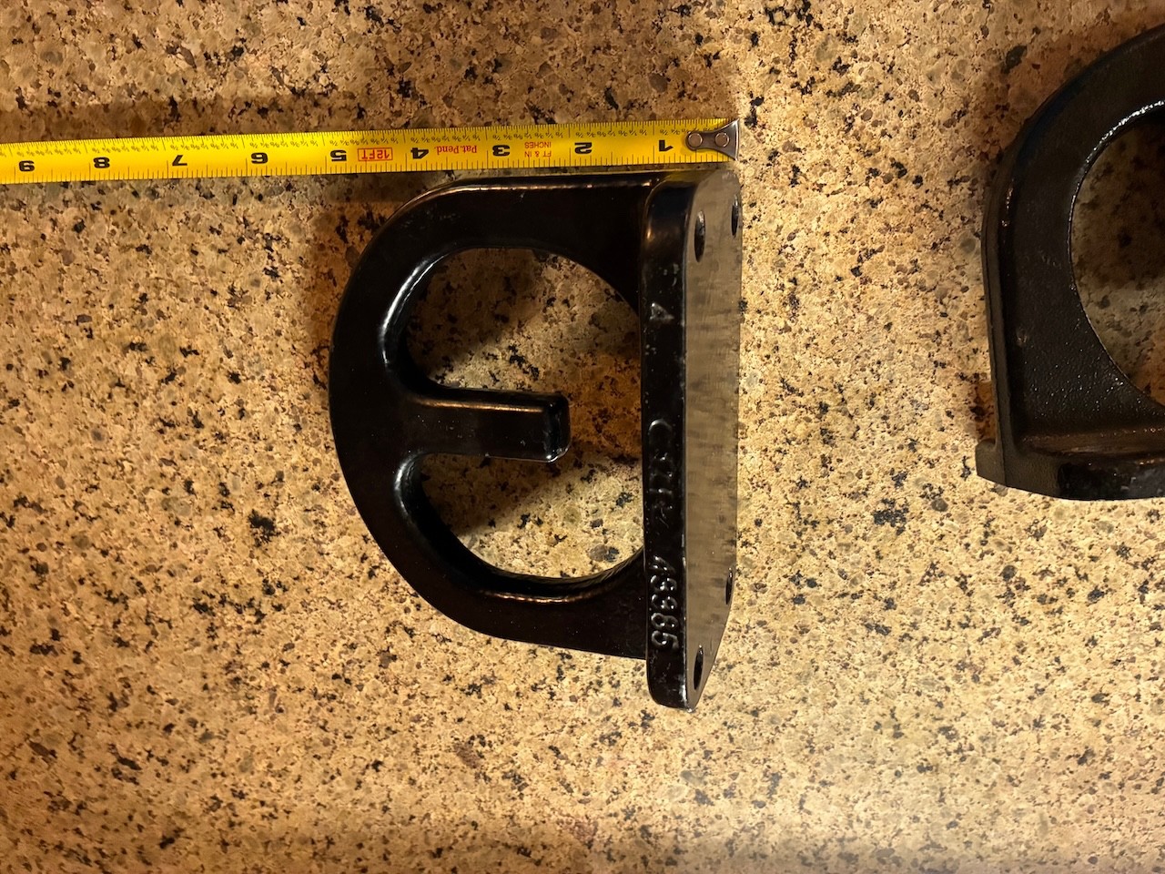 FRONT BUMPER TOW HOOK SET DODGE RAM 2500 3500 2003-2012 OEM MOPAR 52020587AB