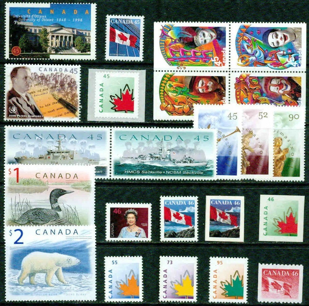 CANADA COMPLETE YEAR 1998 - VF**