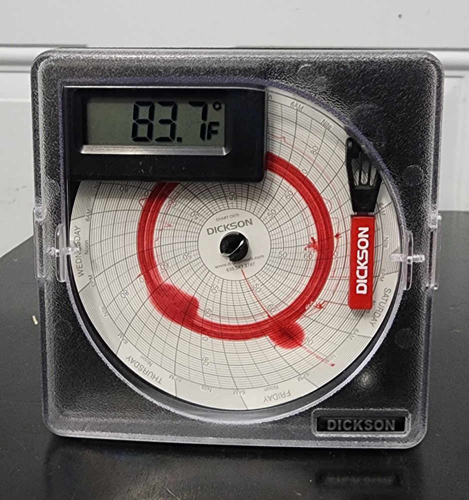 Dickson Data Temperature Chart Recorder