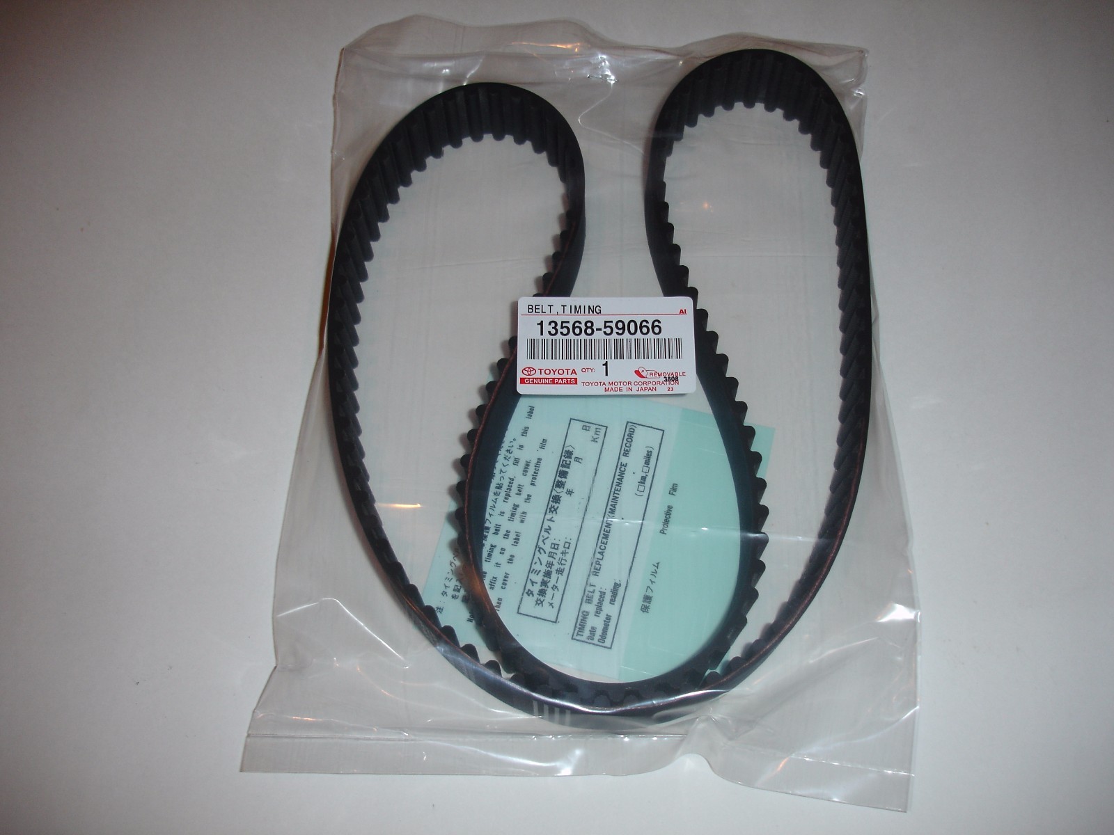 Toyota OEM Diesel 2L 2LT 2LTE 3L 5L Timing Belt 13568-59066 129MR31