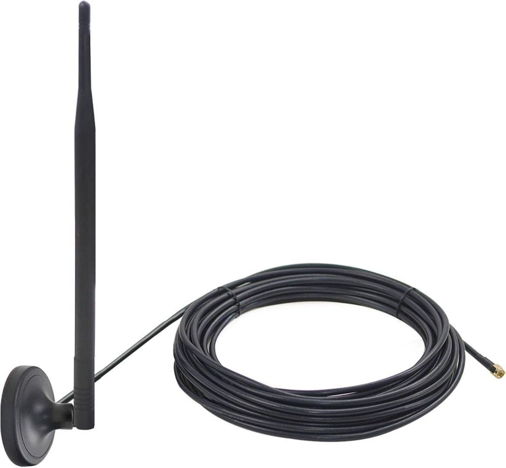Haloview 2.4G Wireless 49ft Extension Antenna for Camera Black