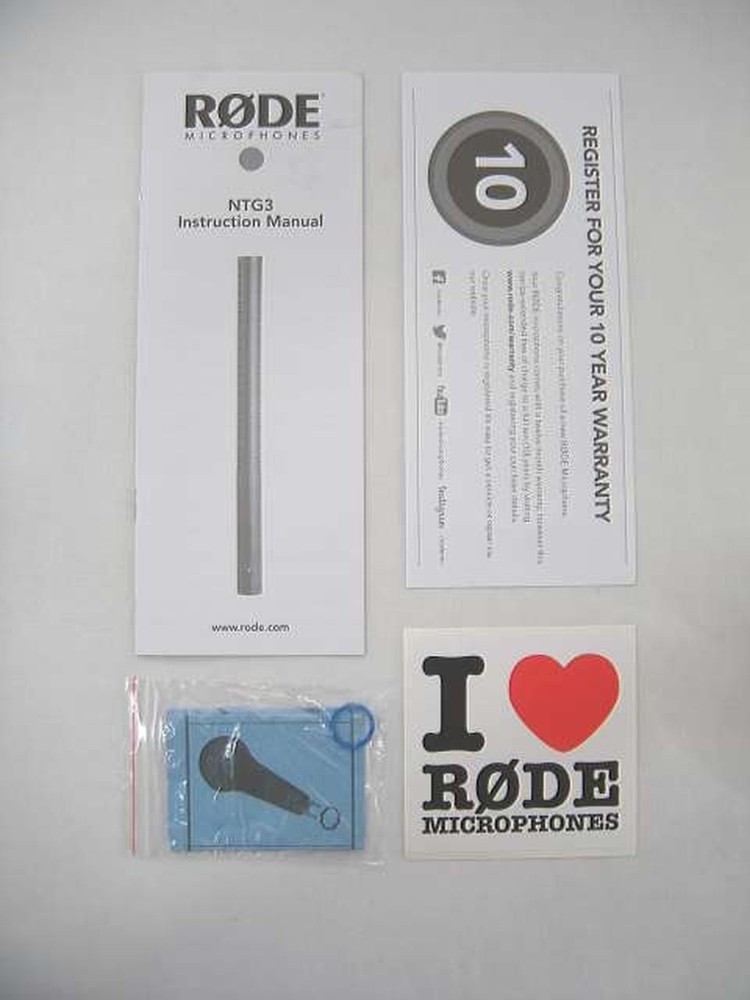 RODE Gun Microphone Ntg3 Used
