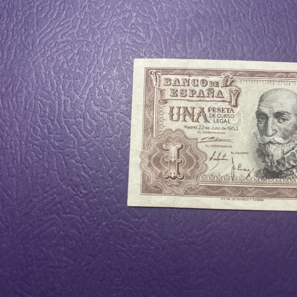 Spain-1 Peseta- 1953