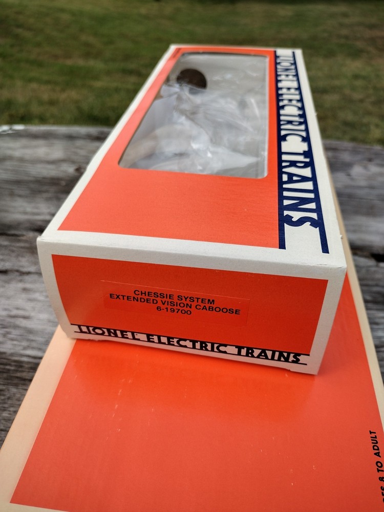 LIONEL EMPTY SET Boxes and Master Box - Chessie System 6-11705 - EMPTY