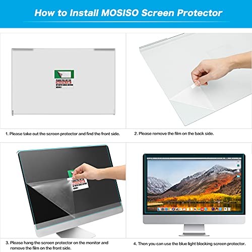 20-22 inch Computer Blue Light Blocking Screen Protector Anti-UV 20-22 Inch
