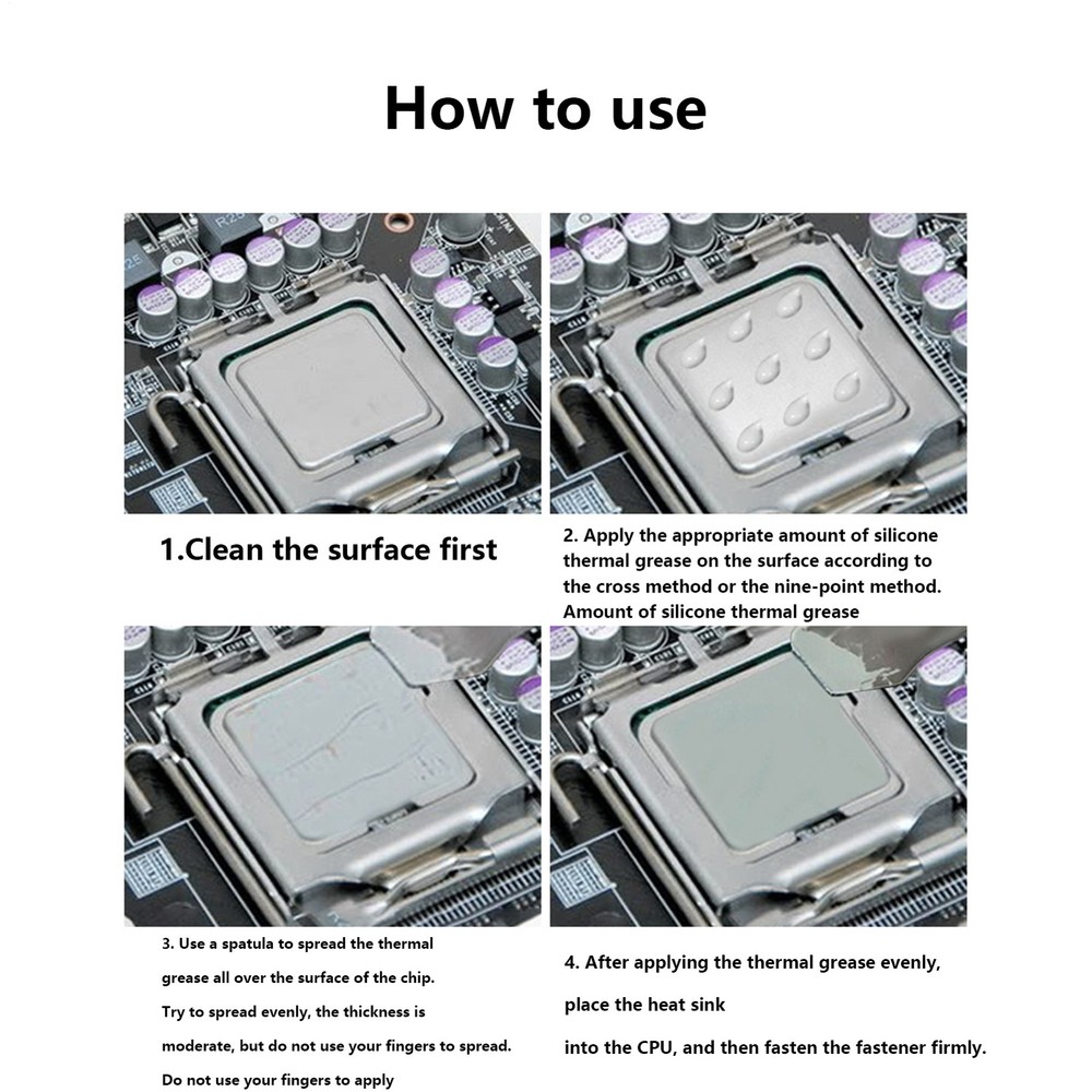 Thermal Paste For CPU GPU Laptop Grease Desktop Computer Motherboard Cooling
