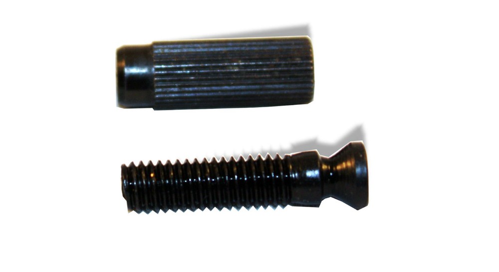 Hinge Posts Small 8mm Black set of 2 Bitterroot 080653BK