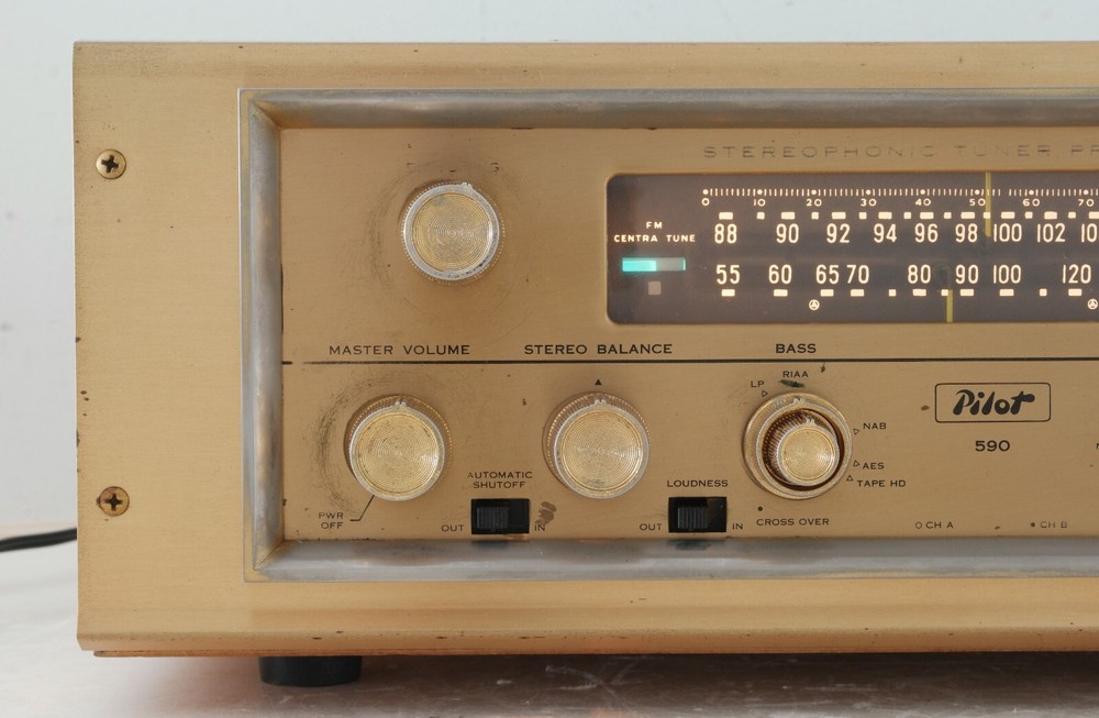 Pilot Model 590 Stereo Tuner Preamplifier