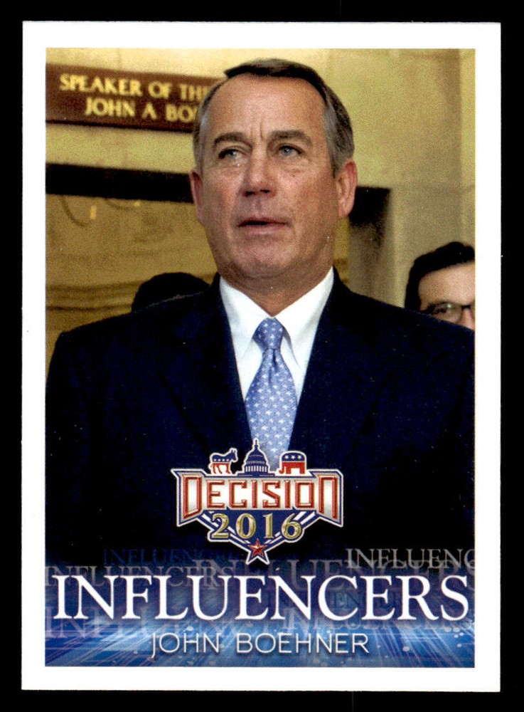 2016 Decision 2016 #35 John Boehner Card