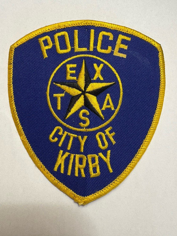 Kirby Texas Police Patch