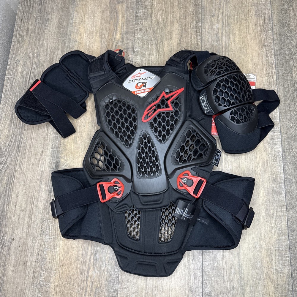 Alpinestars A-6 Chest Protector M/L Black/Anthracite B4