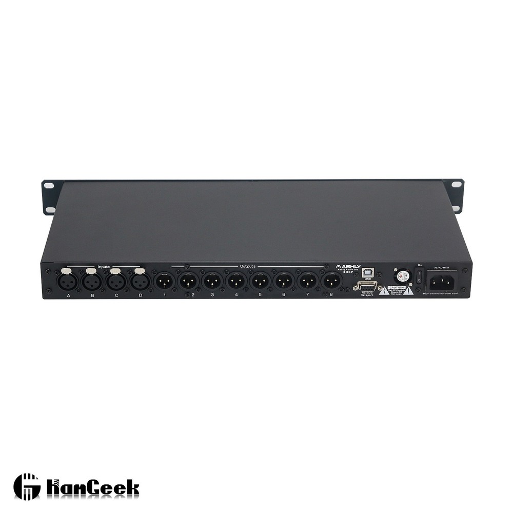 4.8SP Digital DSP Audio Processor 4 Input 8 Output Pro Sound System 110V/220V