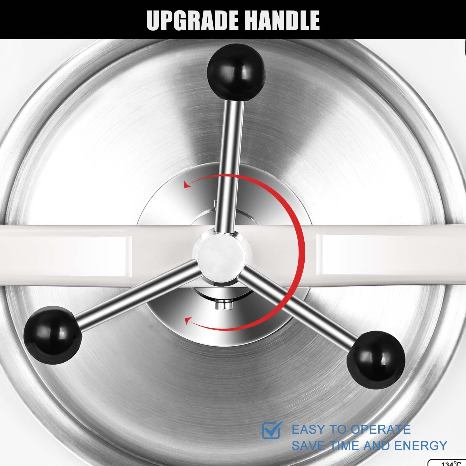 18L Automatically Dental Medical Autoclave Sterilizer Vacuum Steam Sterilization