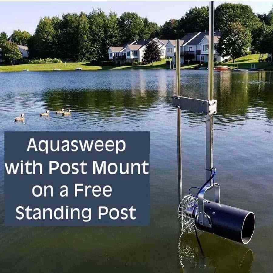 Scott Aerator Dock Post Mounts - NO PIPE INCLUDED