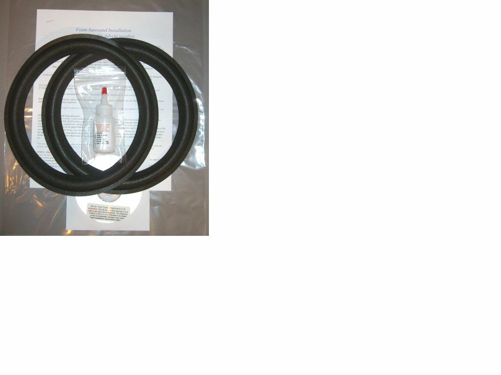 Advent Legacy,Legacy II,Maestro, 6003,1099 Filleted 10" Foam Surround Repair Kit