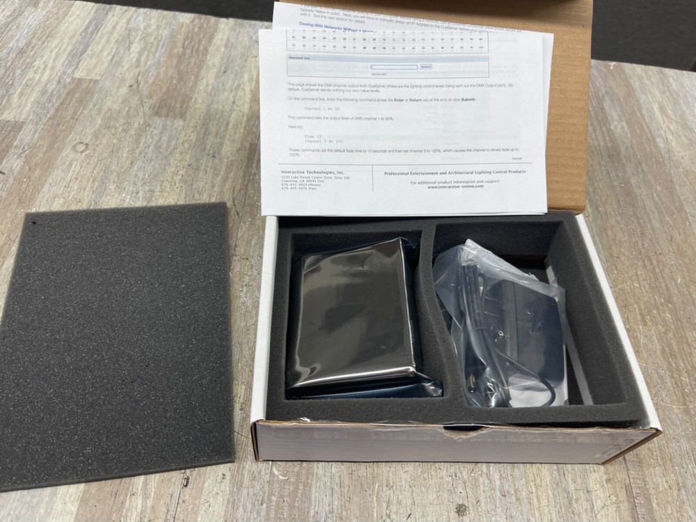 BRAND NEW CueServer MINI WEB-ENABLED Show PLAYBACK Processor CS-810