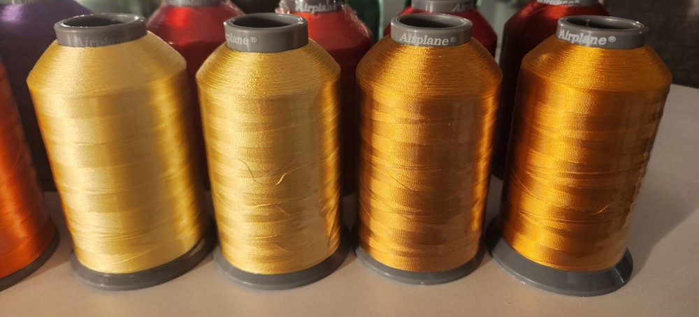 38 Spools Airplane Rayon Sewing&Embroidery Machine Thread 5000M Each