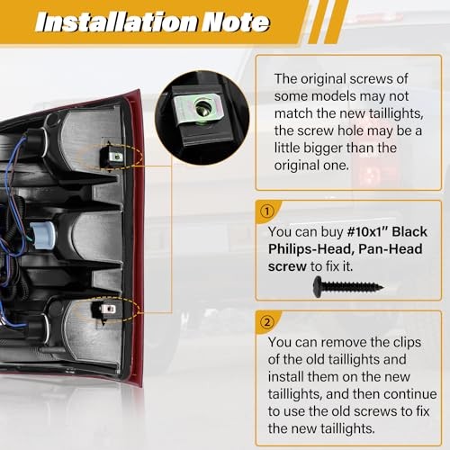 Tail Light Assembly Compatible with Chevy Right Passenger Side-Red Border